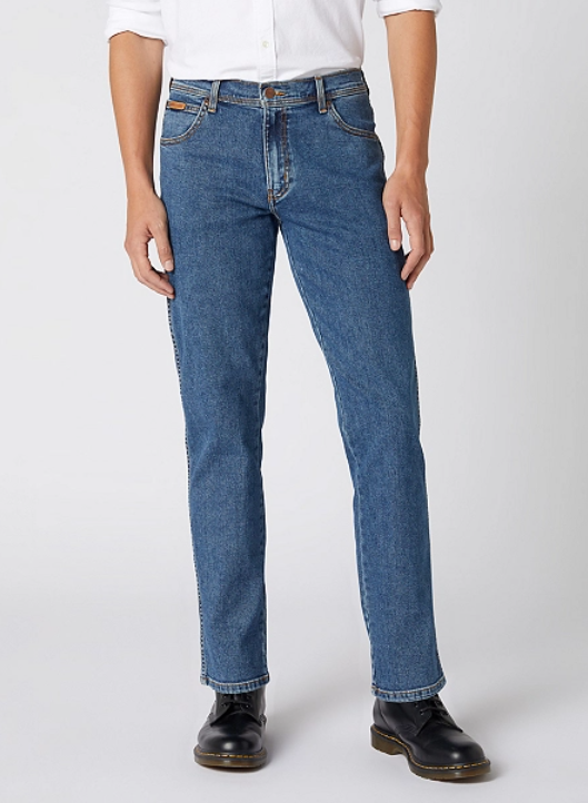 Wrangler Texas Stonewash Blue - Hores Stores