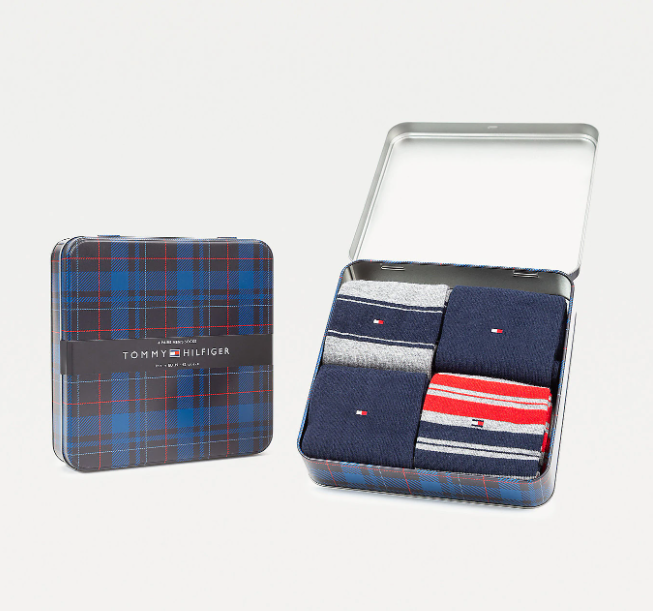 Tommy Hilfiger - 4 Pack Socks Gift Box 