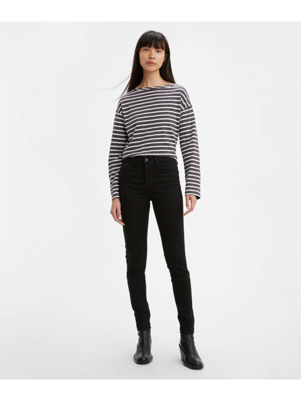 Levi's 720 High-Rise Super Skinny Black - Hores Stores