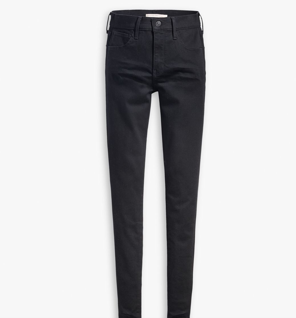 Levi's 720 High-Rise Super Skinny Black - Hores Stores