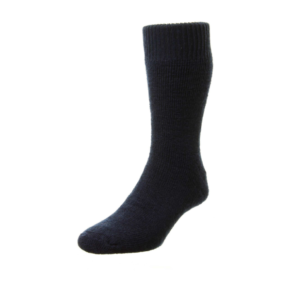 HJ Rambler Fully Cushioned Wool Rich Sock - Navy