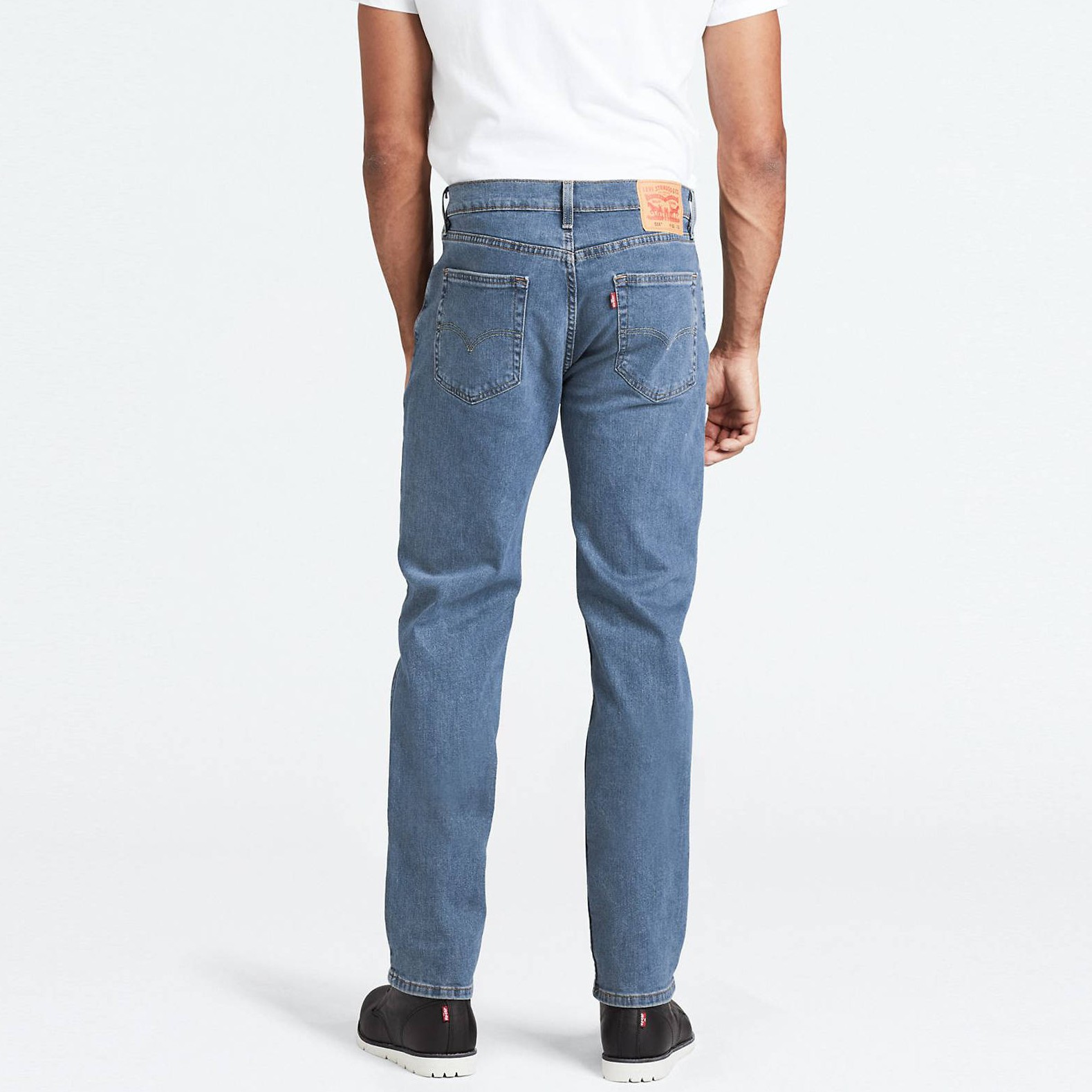 Levi's 514 Straight Jeans - Stonewash Stretch - Hores Stores