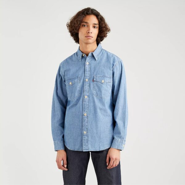 Levi’s Relaxed Fit Denim Shirt - Light blue - Image 2