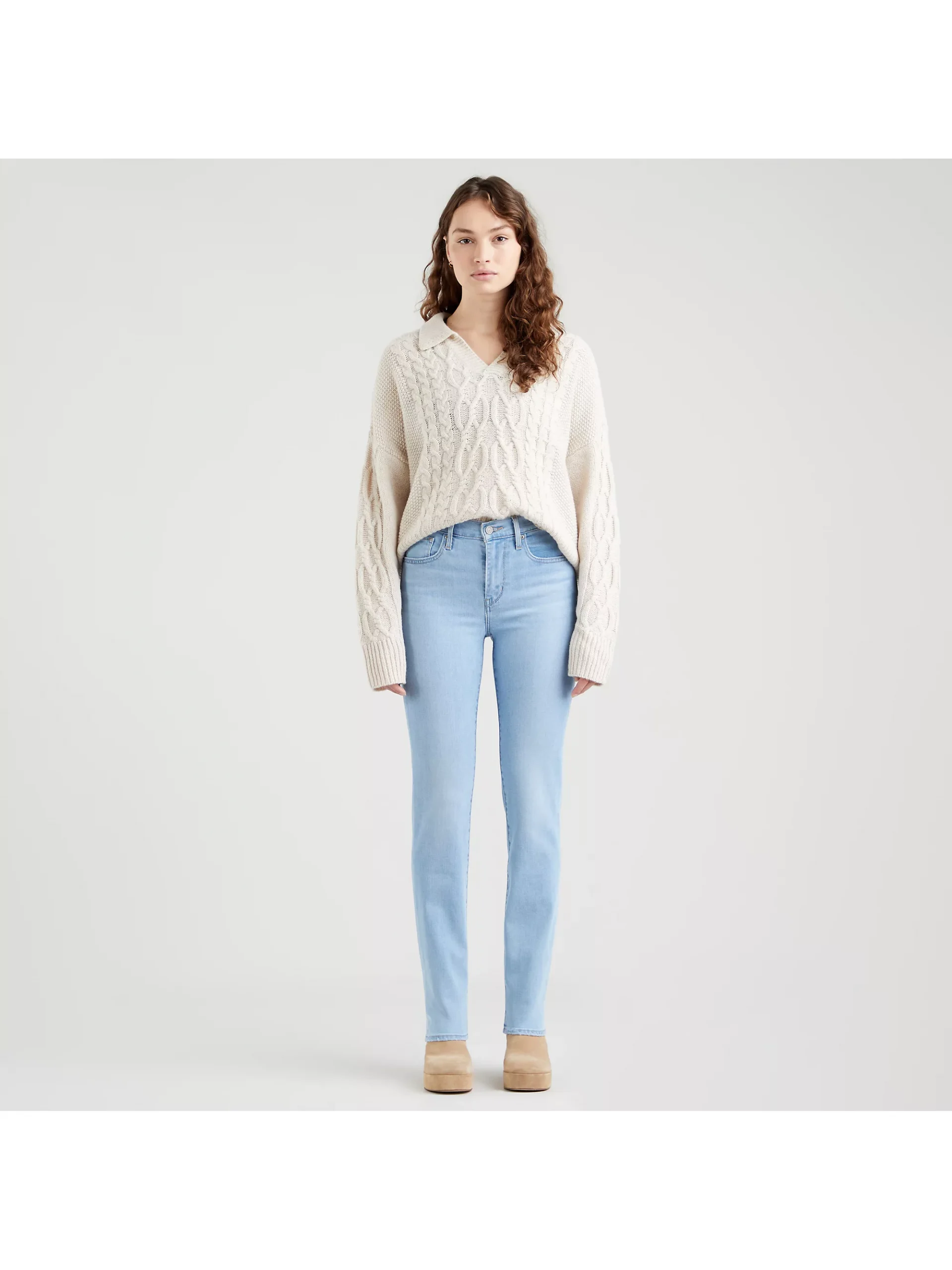 Levi's 724 High-Rise Straight Jeans - Rio Launch Blue - Hores Stores