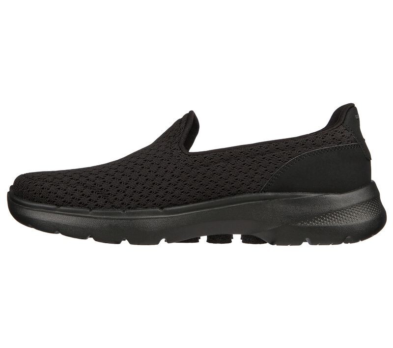 Skechers Go Walk 6 Sea Coast Black - Hores Stores