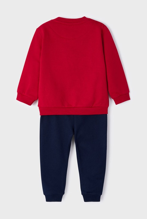 Mayoral Boys Red Sweater & Track Pants Set - Hores Stores