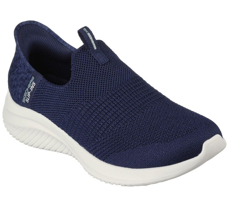 Skechers Ultra Flex Smooth Step - Navy - Hores Stores