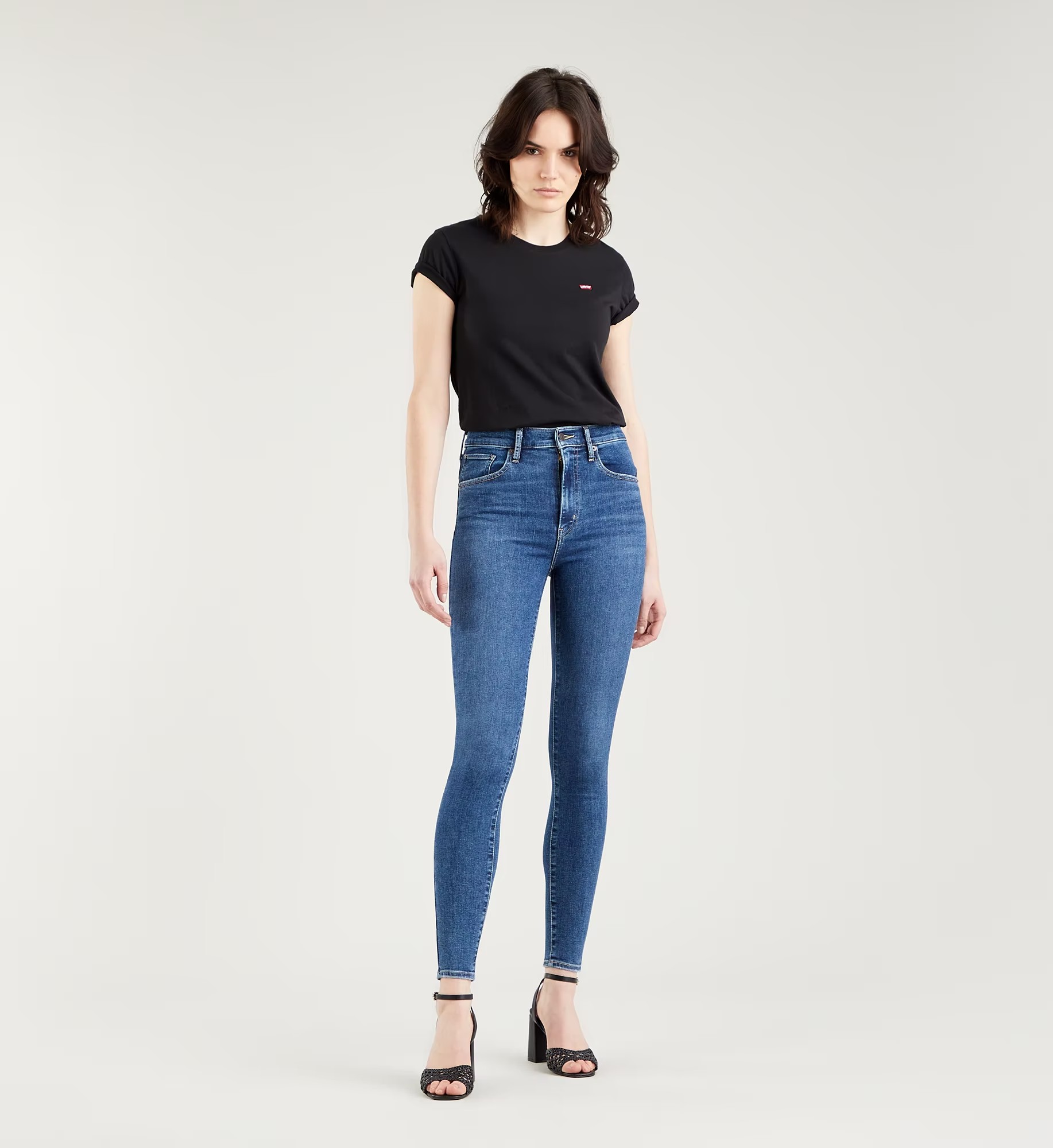 Levi’s Mile High Super Skinny - Blue - Hores Stores