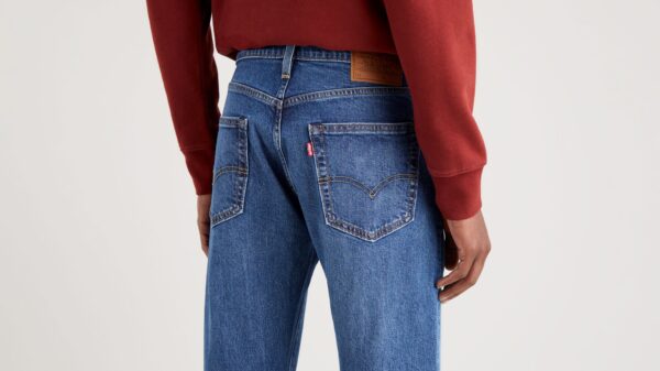 Levi's 502 Taper Jeans Cross The Sky - Blue - Image 3