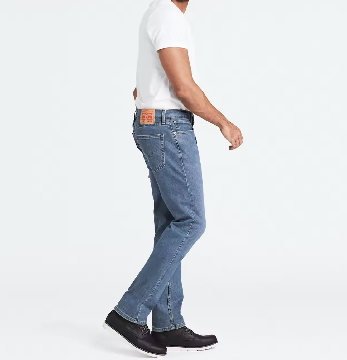 Levi's 514 Straight Jeans - Stonewash Stretch Blue - Hores Stores