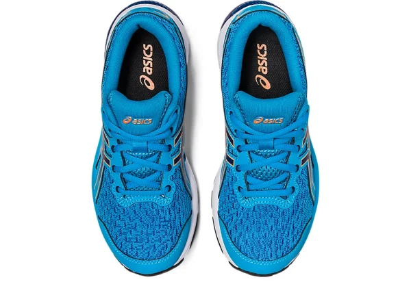 Asics Gel-Cumulus 24 GS - Island Blue/Sun Peach - Image 6