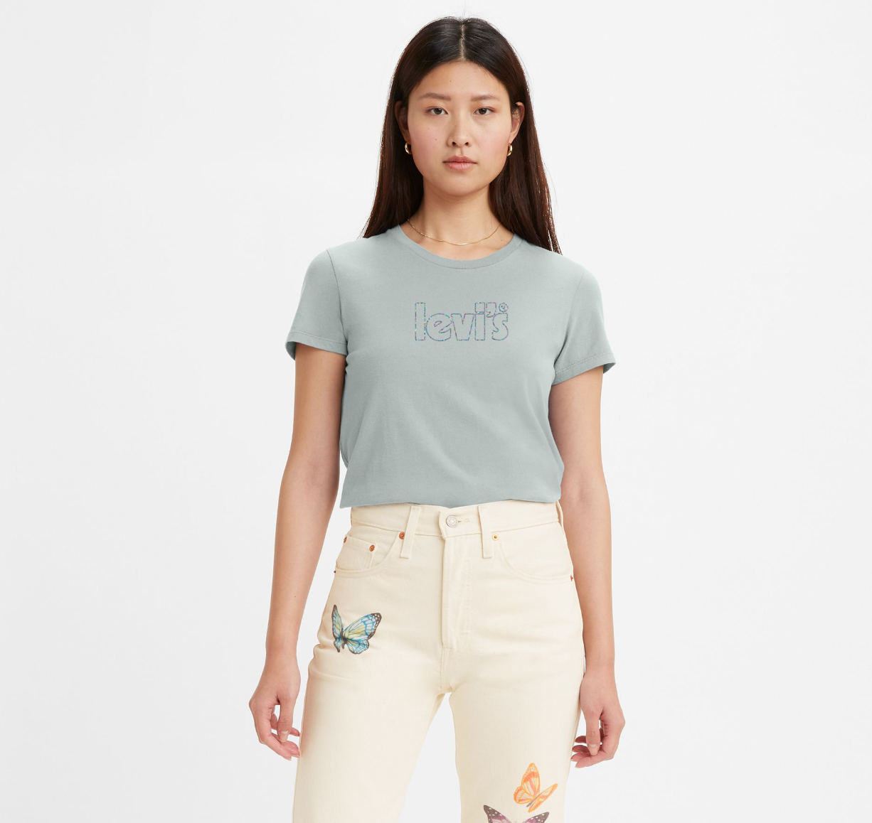 Levi's The Perfect Tee - Glitter Chalk - Hores Stores