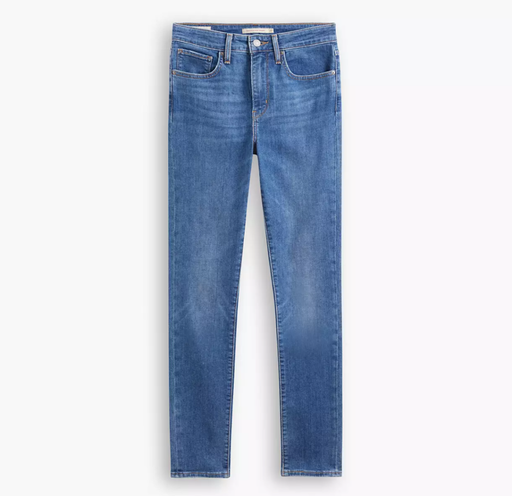 Levi's 721 High Rise Skinny Jeans - Blow Your Mind Blue - Hores Stores