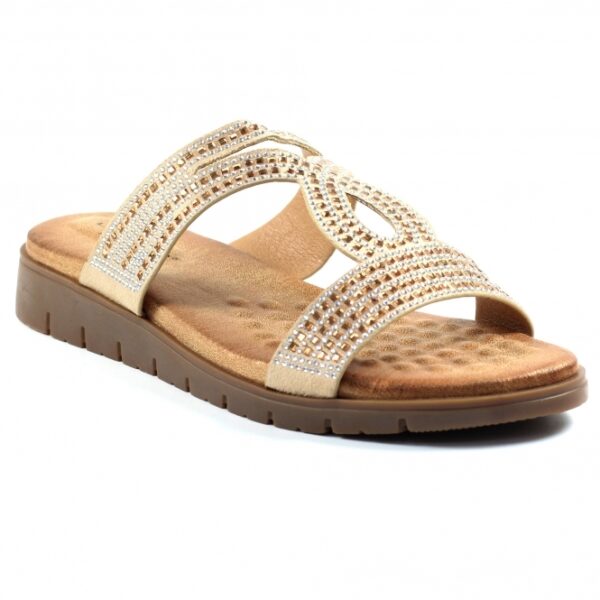 Lunar Chavez Sandals - Gold