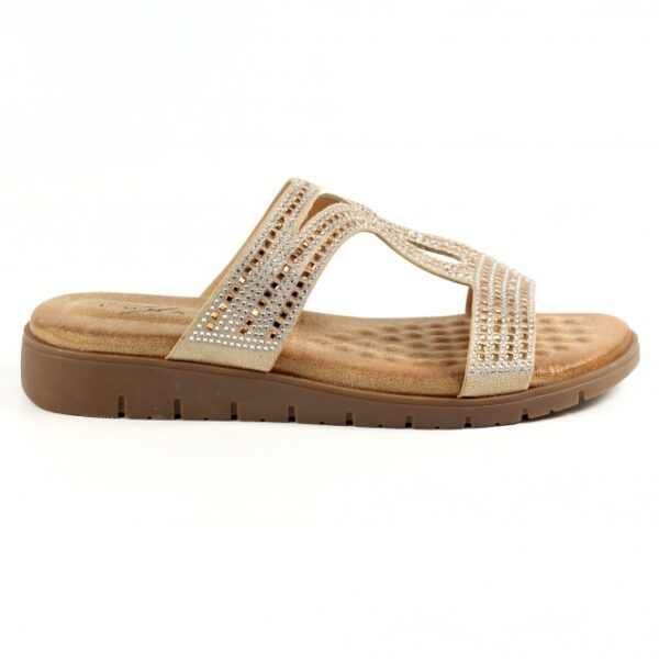 Lunar Chavez Sandals - Gold - Image 2