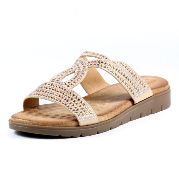 Lunar Chavez Sandals - Gold - Image 3