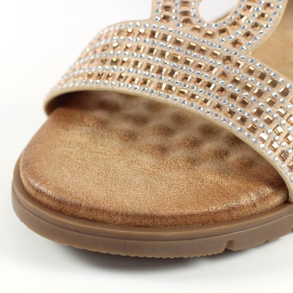 Lunar Chavez Sandals - Gold - Image 9
