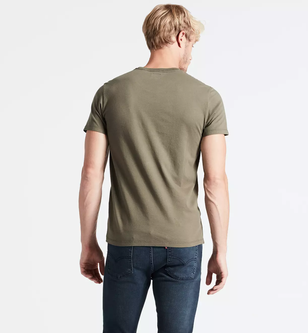 Levi's Original Housemark Tee - Olive - Hores Stores