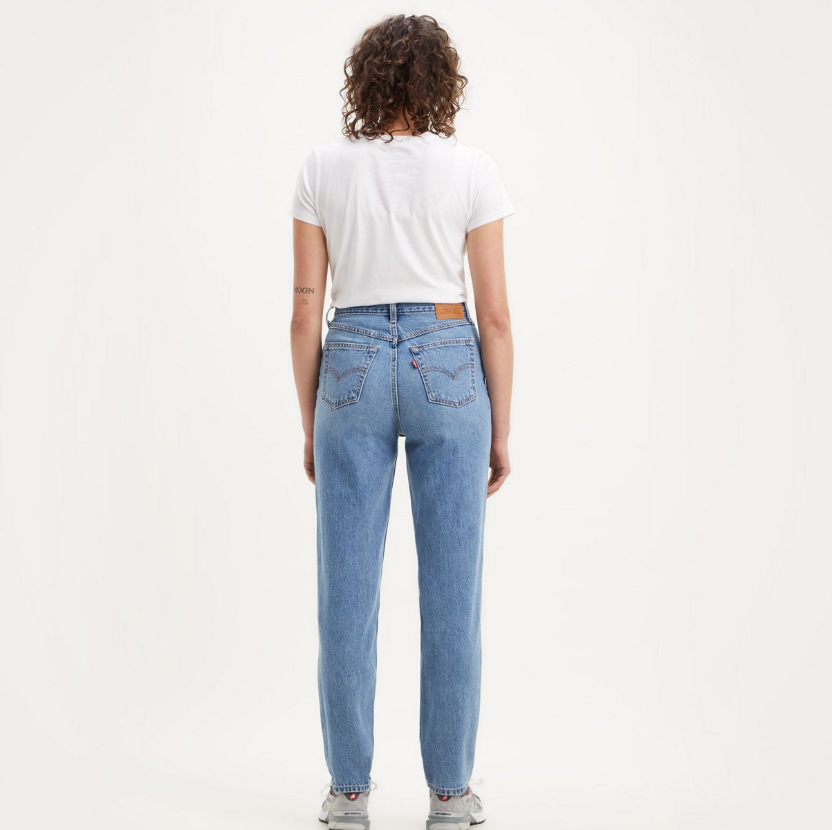 Levi's 80'S Mom Jeans - Medium Indigo Worn In Blue - Hores Stores