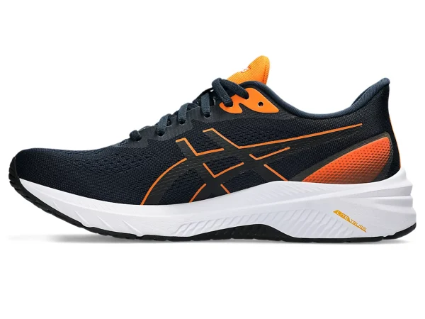 Asics Mens GT-1000 12 - French Blue/Bright Orange - Image 2