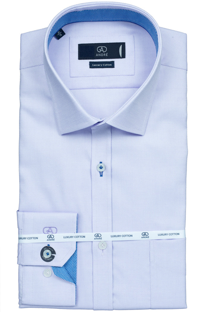 Andre Durham Formal Shirt - Lilac - Hores Stores