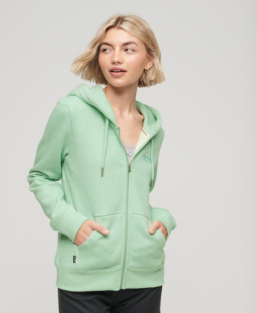 Stylish Ladies hoodie jacket (mint green )