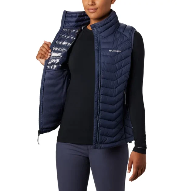 Columbia Womens Powder Lite Vest - Navy - Image 4