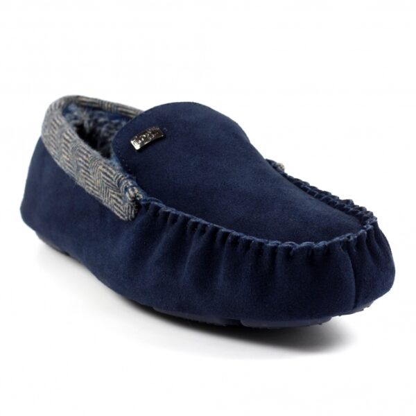 Lazy Dogz Worley - Navy Leather