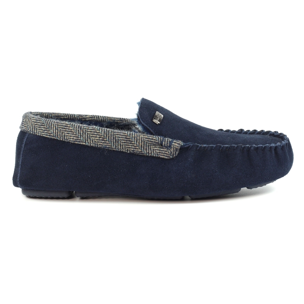Lazy Dogz Worley - Navy Leather - Hores Stores