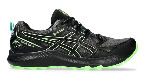 Asics Gel-Sonoma 7 GTX - Black/Illuminate Green - Hores Stores