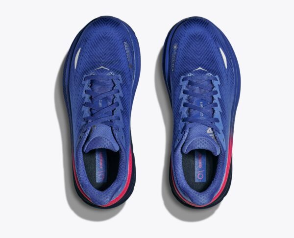 Women's Hoka Clifton 9 GTX - Dazzling Blue/Evening Sky - Image 7
