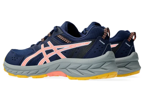 Asics Pre Venture 9 GS - Blue Expanse/Sun Coral - Image 2