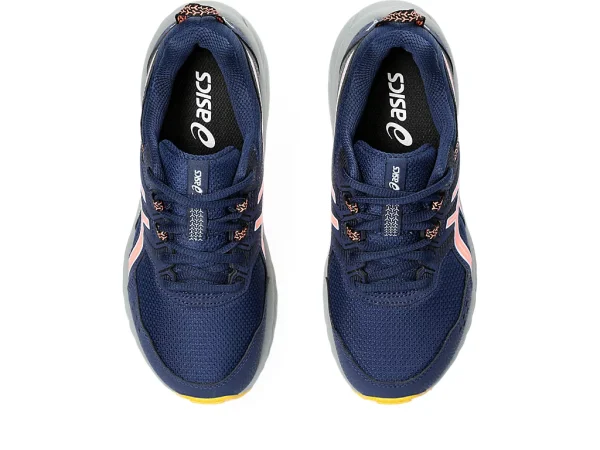 Asics Pre Venture 9 GS - Blue Expanse/Sun Coral - Image 6