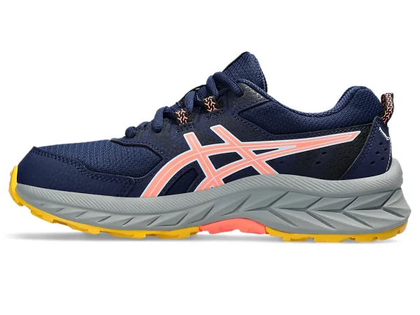 Asics Pre Venture 9 GS - Blue Expanse/Sun Coral - Image 4