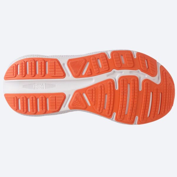 Brooks Ghost Max - Red Orange/Black/Surf The Web - Image 7