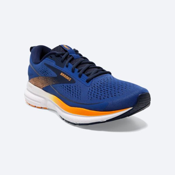 Brooks Trace 3 - Blue/Peacoat/Orange - Image 3