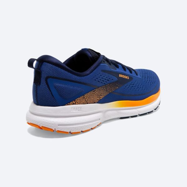 Brooks Trace 3 - Blue/Peacoat/Orange - Image 5