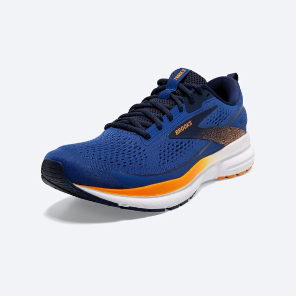 Brooks Trace 3 - Blue/Peacoat/Orange - Image 4