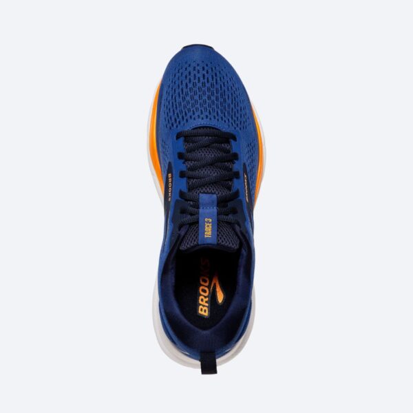 Brooks Trace 3 - Blue/Peacoat/Orange - Image 6