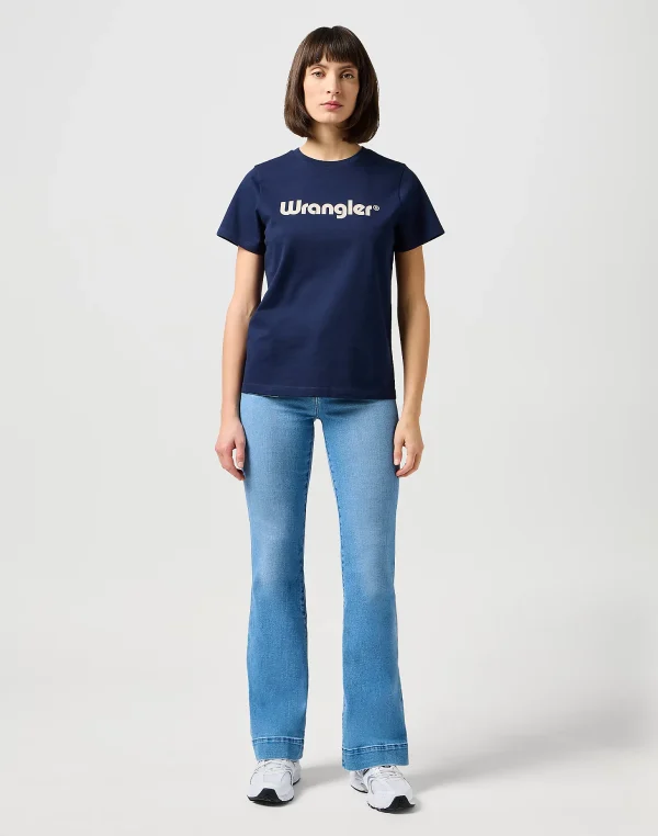 Wrangler Ladies Flare Hazel Jeans 623 - Image 2