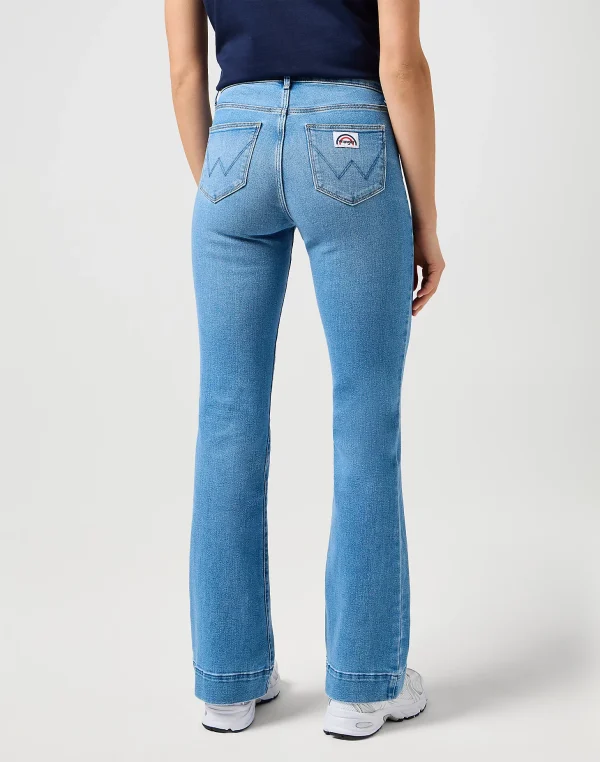 Wrangler Ladies Flare Hazel Jeans 623 - Image 5