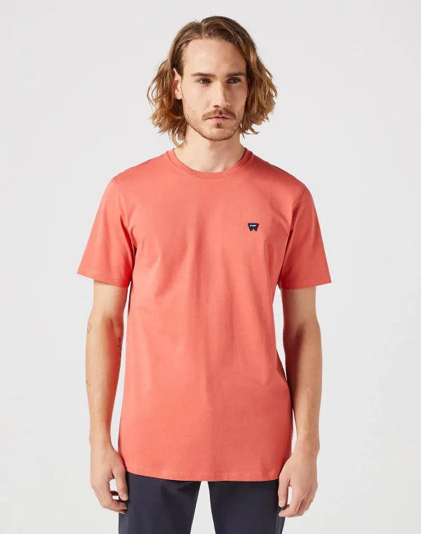Wrangler Sign Off Tee - Orange