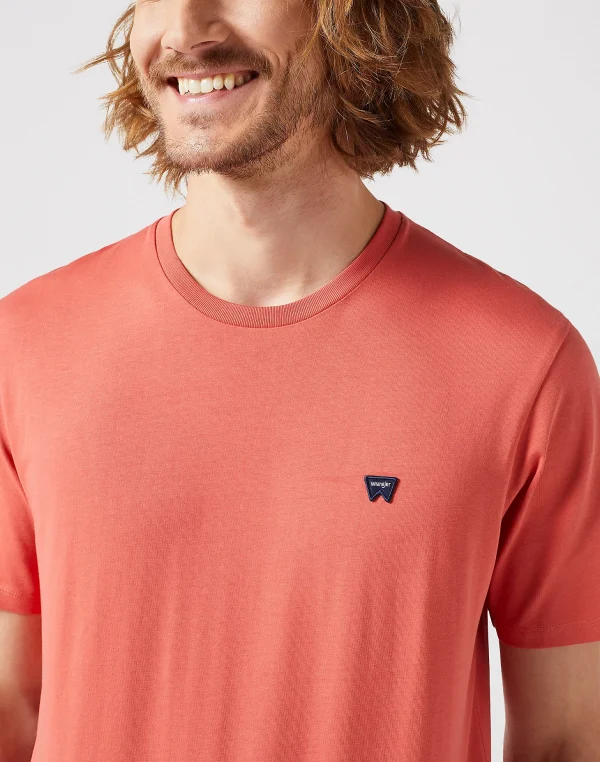 Wrangler Sign Off Tee - Orange - Image 4