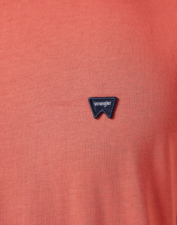Wrangler Sign Off Tee - Orange - Image 3
