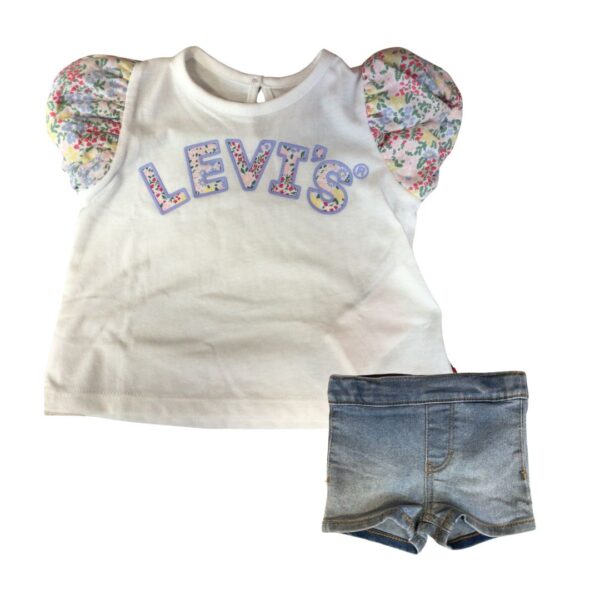 Levi's Kids Sugar Swizzle Denim Two Piece Set