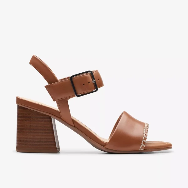 Clarks Siara65 Sandal Buckle Tan