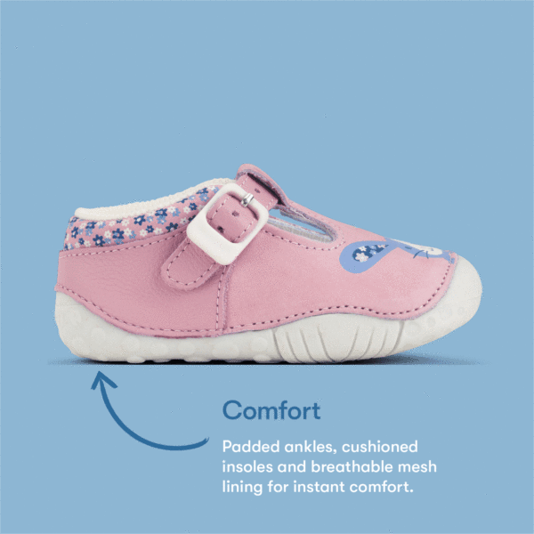 Start Rite Little Paws Pink Nubuck - Image 2
