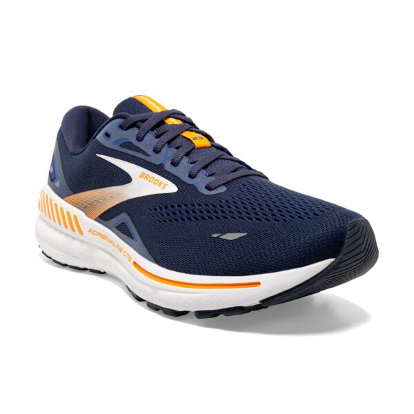 Brooks Adrenaline GTS 23 - Peacoat/Ultramarina/Orange - Image 3
