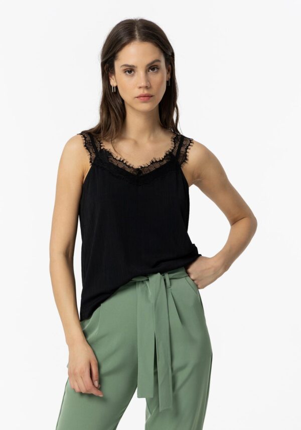 Tiffosi Festy Top - Black - Image 2