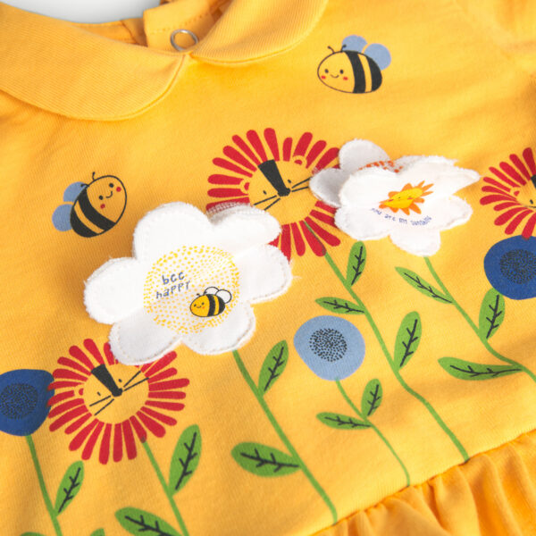Boboli Girls Mustard 2 Piece set - Image 3